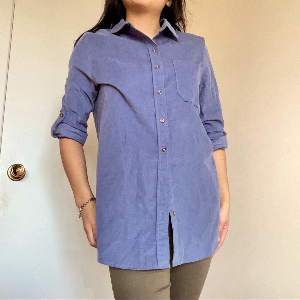 Long Button Down Shirt